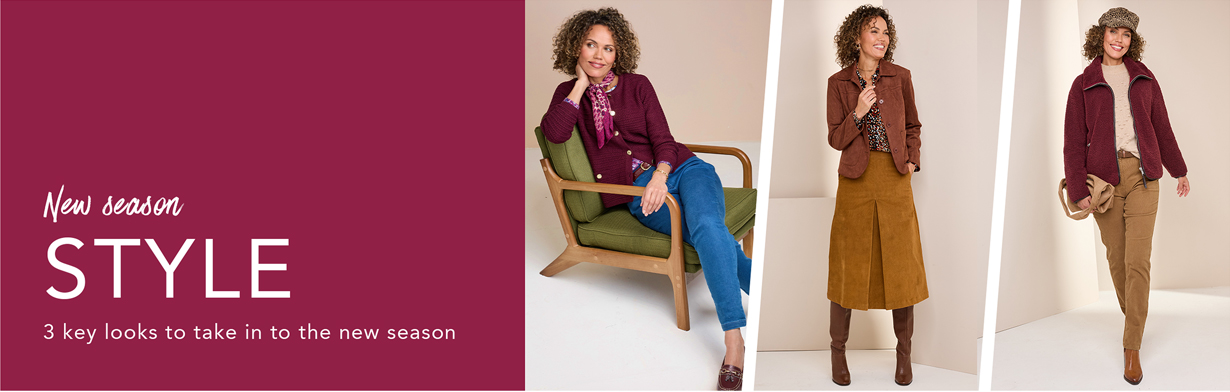 New season style: three key looks to take in to the new season